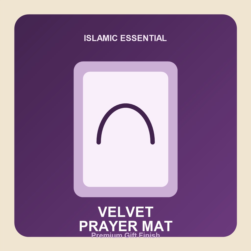 Premium Velvet Prayer Mat