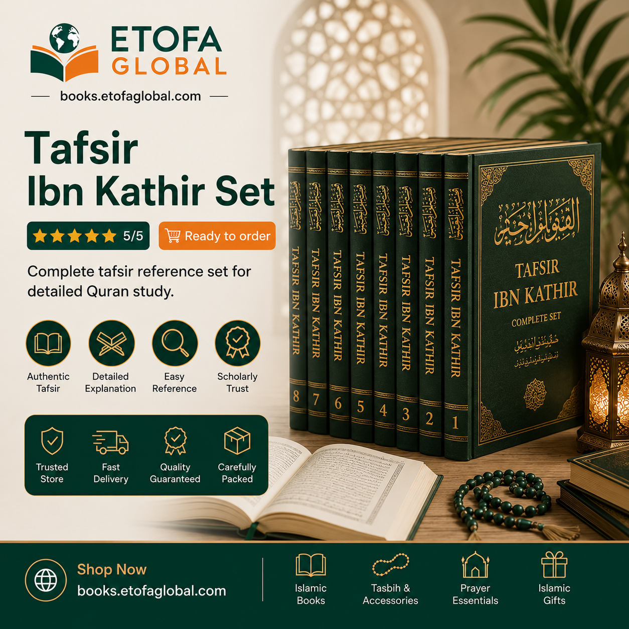 Tafsir Ibn Kathir Set
